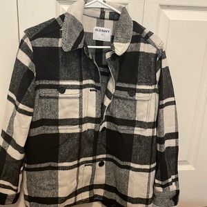 Black and cream Shacket